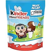 KINDER Mini Friends; Milk Chocolate with a Milky Filling; 122g.