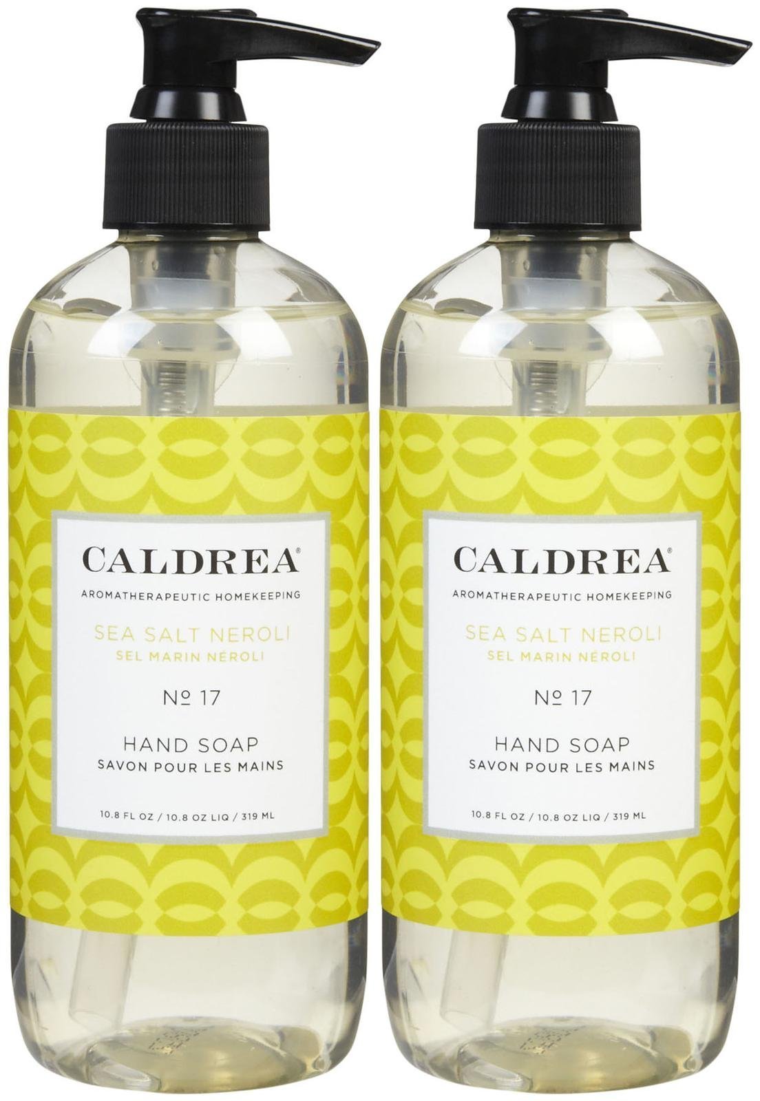 Caldrea Liquid Dish Soap 16 oz Sea Salt Neroli 2 pk