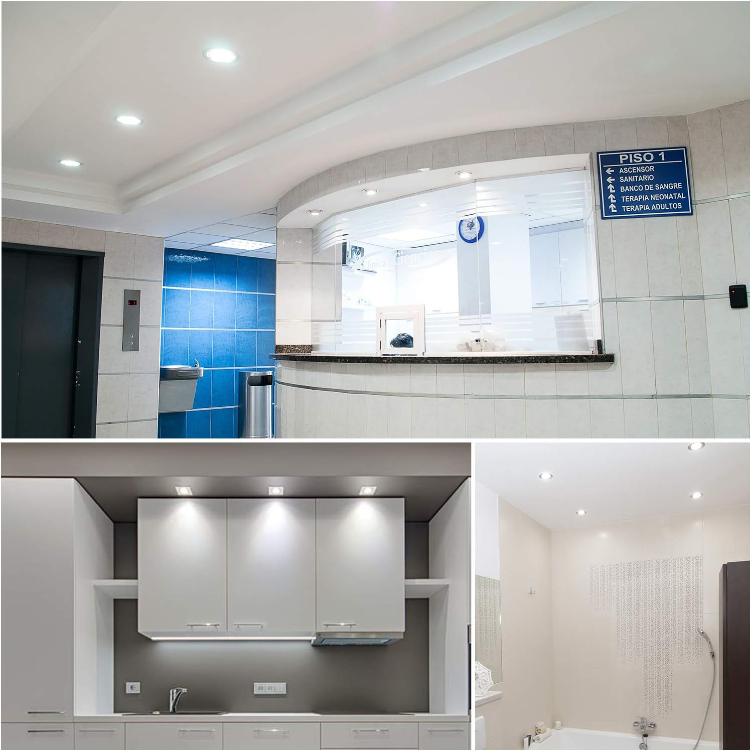 DiCUNO GU5.3 MR16 5W LED Bulb, GU 5.3 Non-Dimmable Spotlight, 50W Halogen Equivalent, 500LM, Cool White 6000K, AC/DC 12V - Image 4