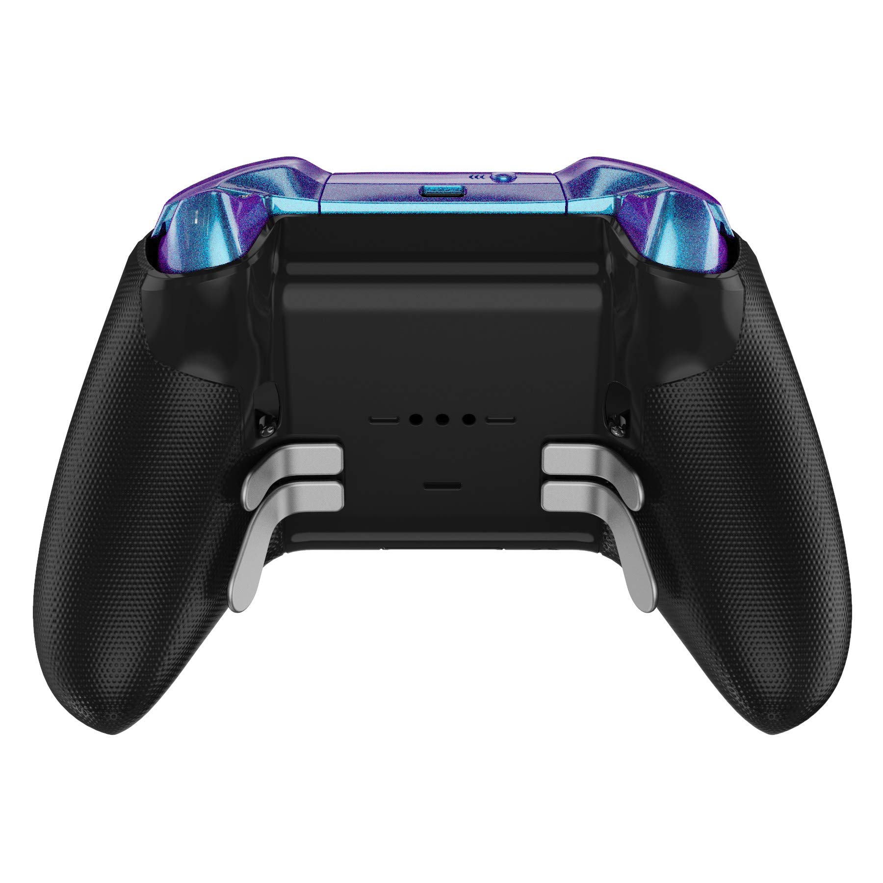eXtremeRate Chameleon Purple Blue Replacement Buttons for Xbox One Elite Series 2 Controller, LB RB LT RT Bumpers Triggers ABXY Start Back Sync Profile Keys for Xbox Elite Series 2 Core Controller