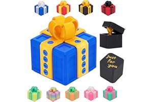 CGXRDK Annoying Gift Box with Screws,Includes Finger Box Inside,Prank Pop-up Finger Fun Gag Novelty Gift,Glow in The Dark Color,Take-Apart Puzzle Surprise Prank Box