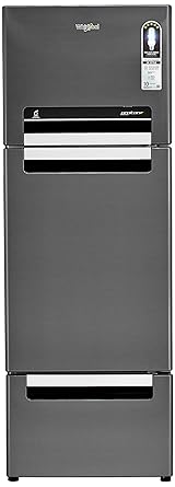 Whirlpool 300 L Frost-Free Multi-Door Refrigerator (FP 313D PROTTON ROY, Steel Onyx)