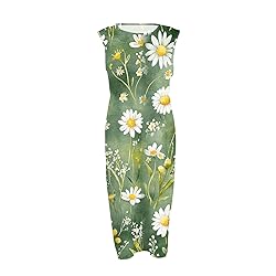 Flowy Dresses for Women Summer Fall Cotton Linen