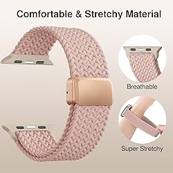 Braided Stretchy Band Compatible with Apple Watch