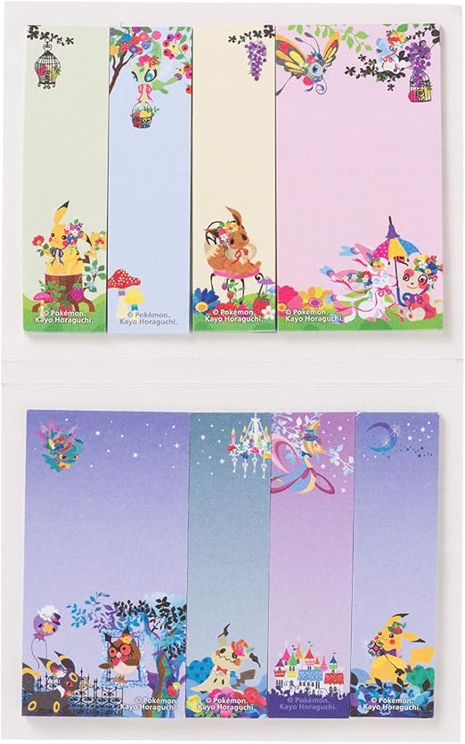 Amazon ポケモンセンターオリジナル 付箋セット Berry S Forest Ghost S Castle おもちゃ雑貨 おもちゃ