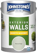 Johnstone's Exterior Smooth Masonry Paint Natural Sage 5 L 60m² 1-2 Hr Dry view 6