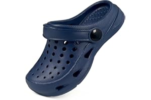 Nedaan Kids Girls Boys Clogs Garden Shoes Toddler Slip on Sandals Children Water Shower Beach Pool Slippers