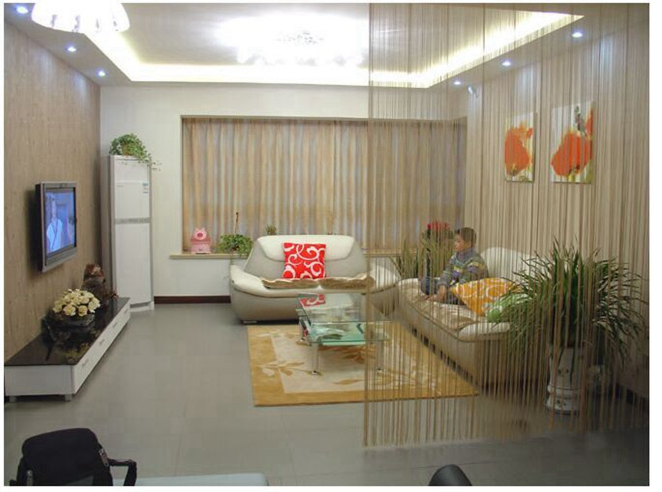 Buy Fidgetgear Door Windows Panel Curtain For Living Room Divider