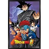 Trends International Dragon Ball: Super - VIllain Wall Poster, 14.725" x 22.375", Black Framed Version