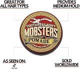Mobsters Pomade Men Strong Hold Matte Water-Based Easy Wash Hair Wax Compact Tin view 3