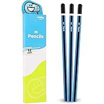 Amazon.com : Drawing Pencil #2B, Premium Best Wood Cased ...