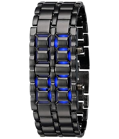 Stylish Digital Black Dial LED Unisex Watch Best Gift for Women & Girls