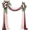 Aazon.co: Odouzy Wedding Arch, Artificial Flowers, Wedding Decor With