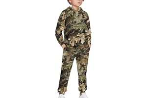 Renewold Kids Hoodie Sweatshirt and Jogger Sweatpants 2 Pieces Set Boys Girls Tracksuits Activewear
