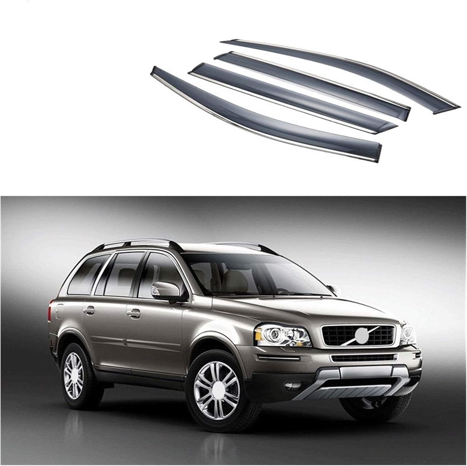 Wind Deflectors FOR Volvo XC90 20082020 Window Visor Car Rain Shield