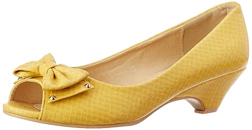 yellow ballet pumps uk