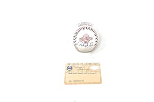 MISTER MANCAVE Derek Jeter New York Yankees Signed Autograph Official MLB Baseball 1996 World Series Ball Steiner Sports Certified