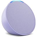 Introducing Echo Pop | Full sound compact smart speaker with Alexa | Lavender Bloom