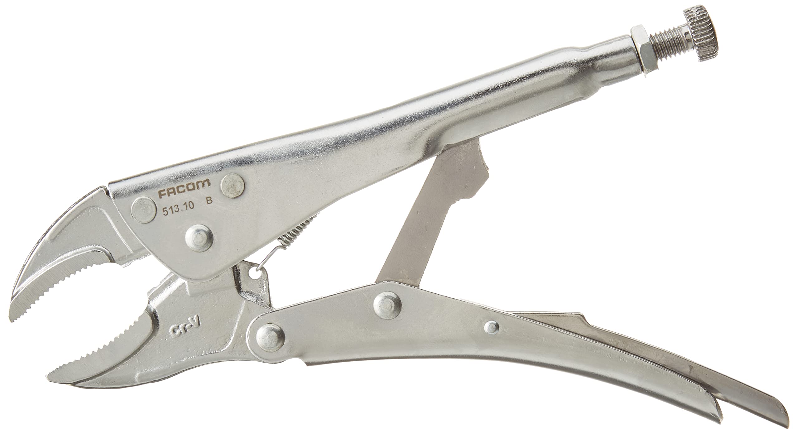 Facom 513.1 Short Nose Locking Plier with Single Setting