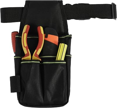 Foribyw Tool Belt Pouch Multi Pocket 600D Oxford Heavy Duty Waist Work Tool