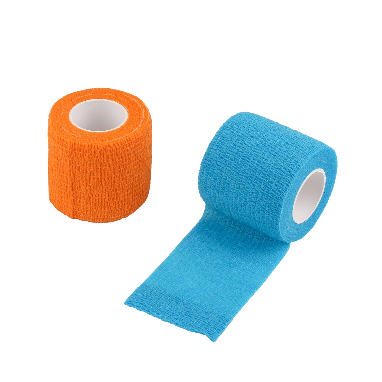 Self Adherent Cohesive Wrap Bandages 2 Inches X 5 Yards, 12 Count, First Aid Tape, Elastic Self Adhesive Tape, Athletic, Sports wrap Tape, Bandage Wrap for Sports, Wrist, Ankle (Rainbow Color) : Beauty
