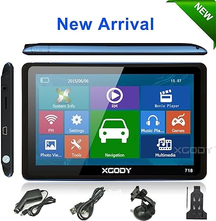 Amazon Com Xgody 7 Portable Car Truck Gps Navigation Sat Nav