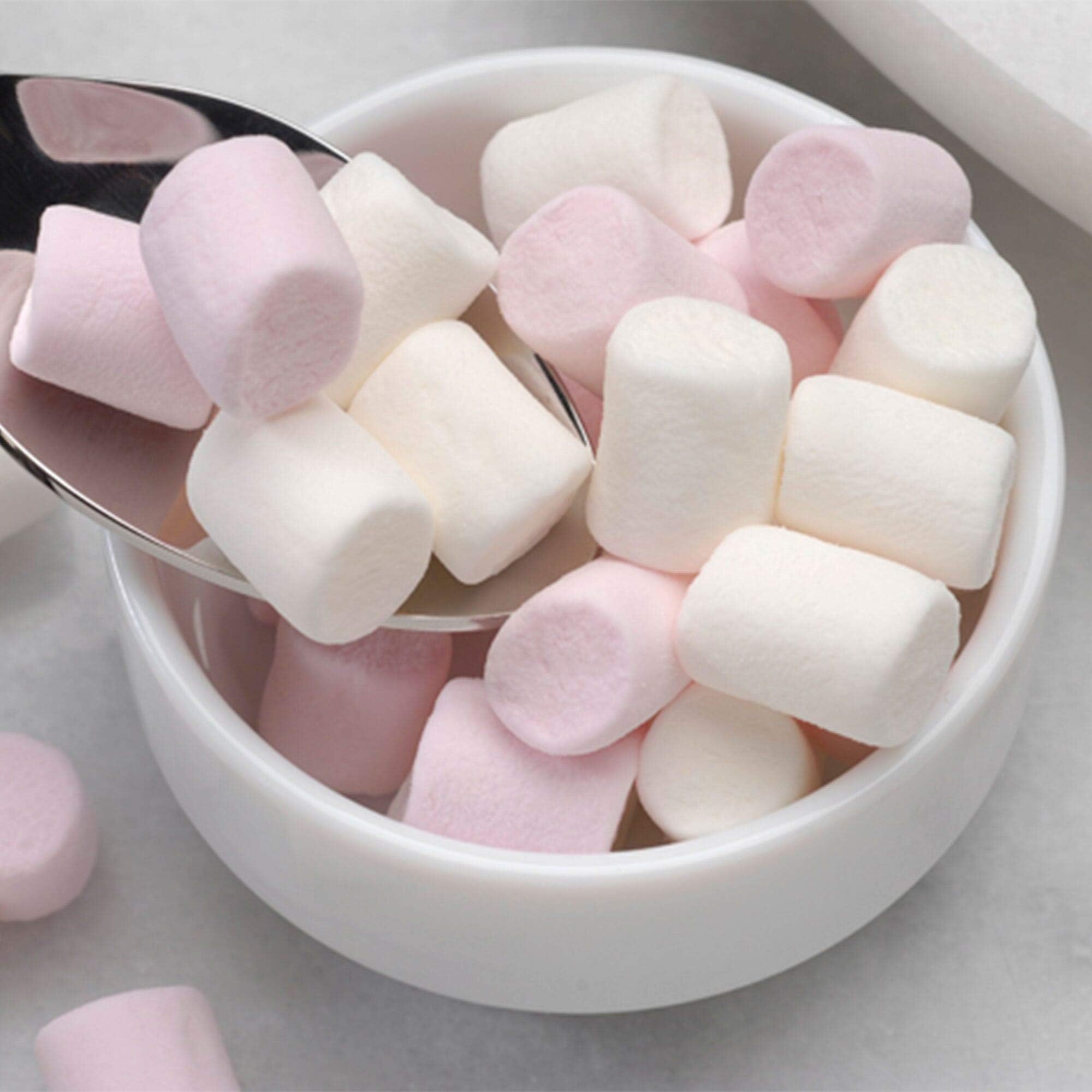 Additions Mini Pink & White Marshmallows - 4x1kg