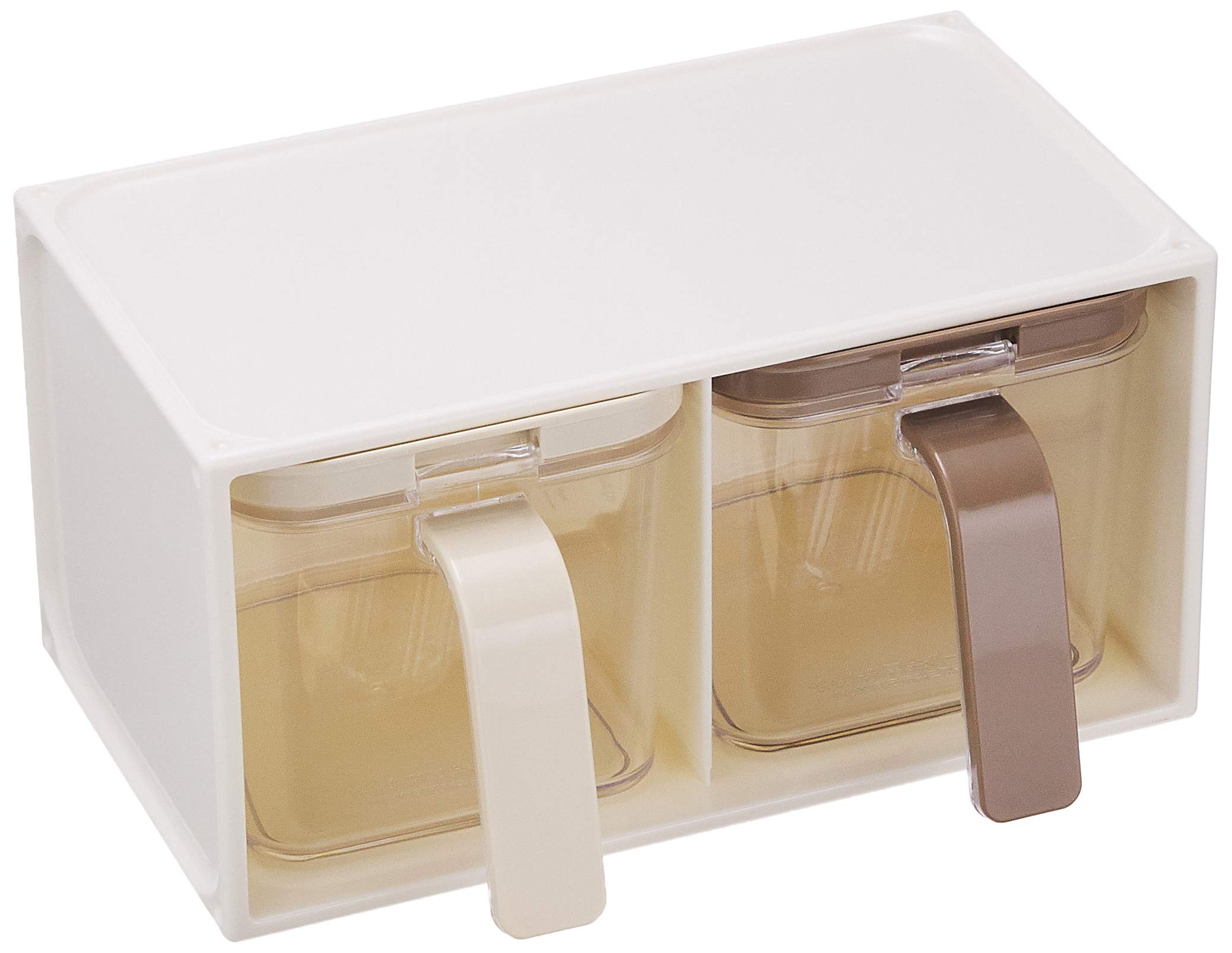 パール金属 調味料 ストッカー 2個組 NEWクローブ 日本製 HB-1034商品画像