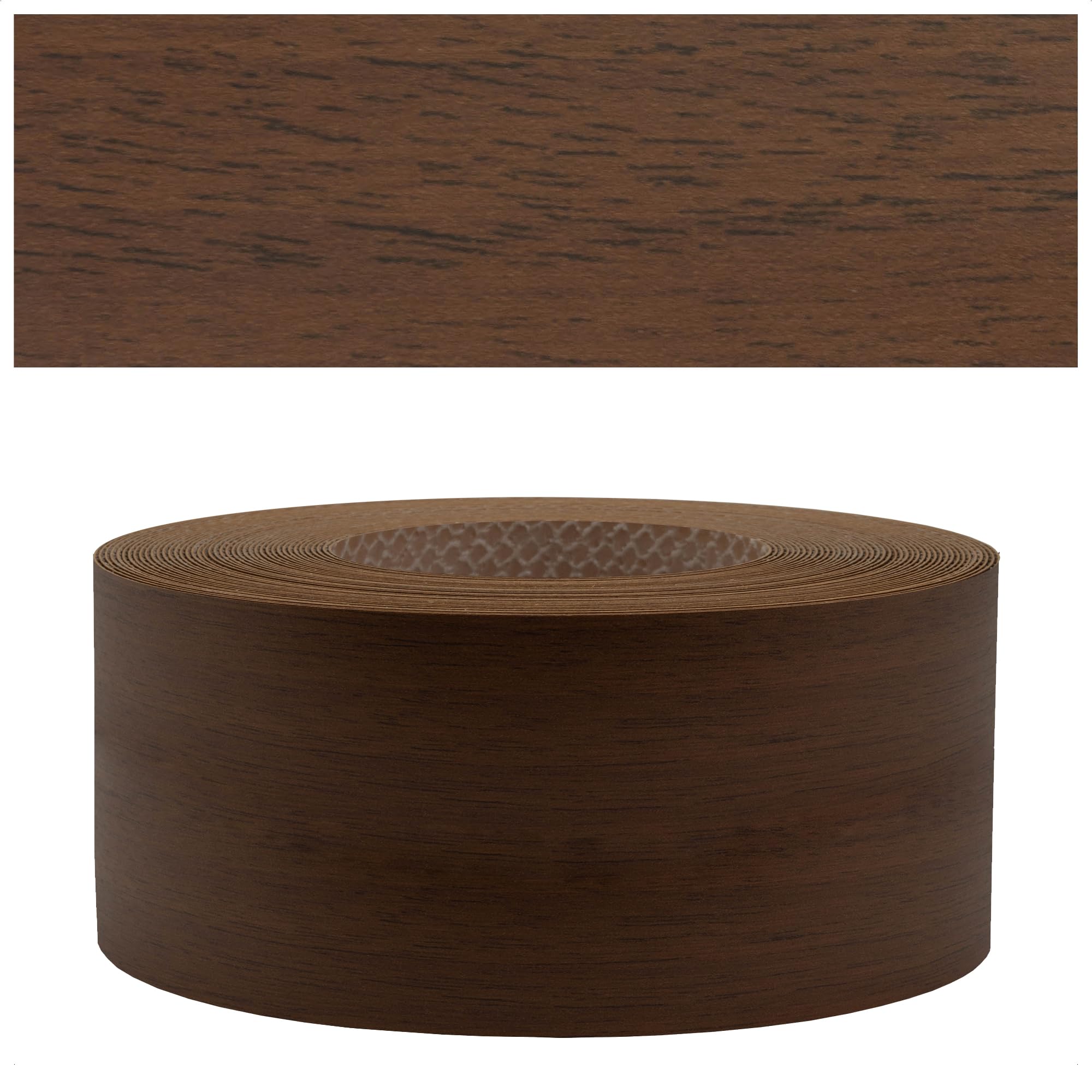 Mprofi MT® Melamine Edge Banding Walnut | 45mm X 10m | Melamine Edging Tape | Iron-On Edge Trim with Hot Melt Adhesive | Durable & Easy to Apply for Furniture, Shelves & Worktops