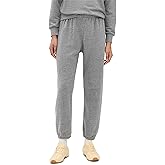 perfectwhitetee Women's French Terry Easy Sweatpants