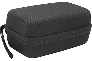 BONKZEBU 5" Camera Monitor Carrying Case, Hard EVA Shell with Mesh Pockets, Compact Design for OntheGo, Suitable for Mirrorle