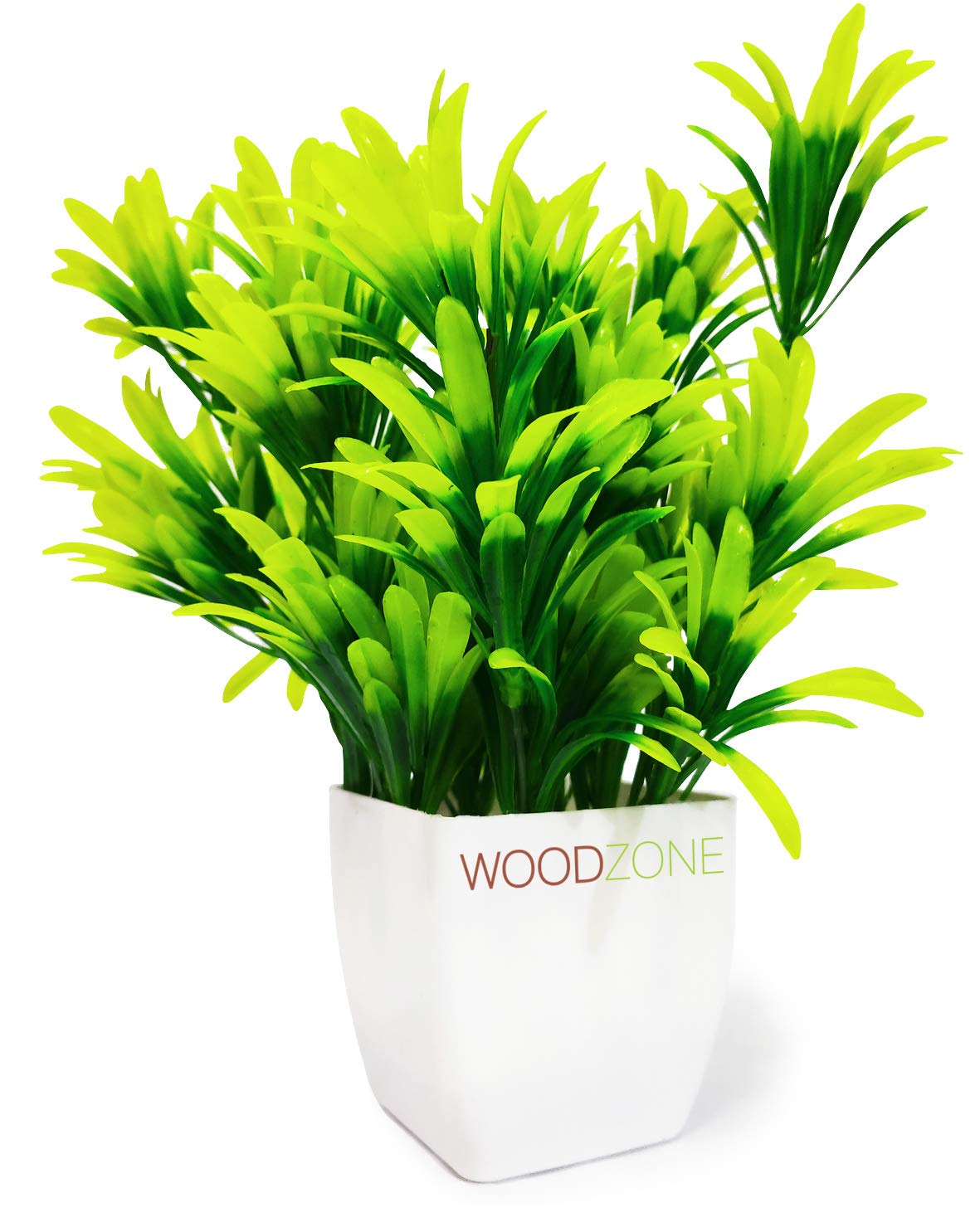 Buy WoodZone Indoor Faux Artificial Plants with Pot for Desk or Home