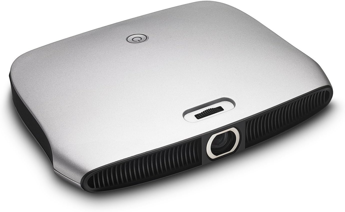 Zenbility 4K 3D Portable & Slim Mini DLP Projector with 64 Bit Architecture, Quad Core Processor