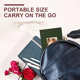 Benjia Small Photo Album 6x4 2 Packs 100 Pockets Portrait Only Green view 5