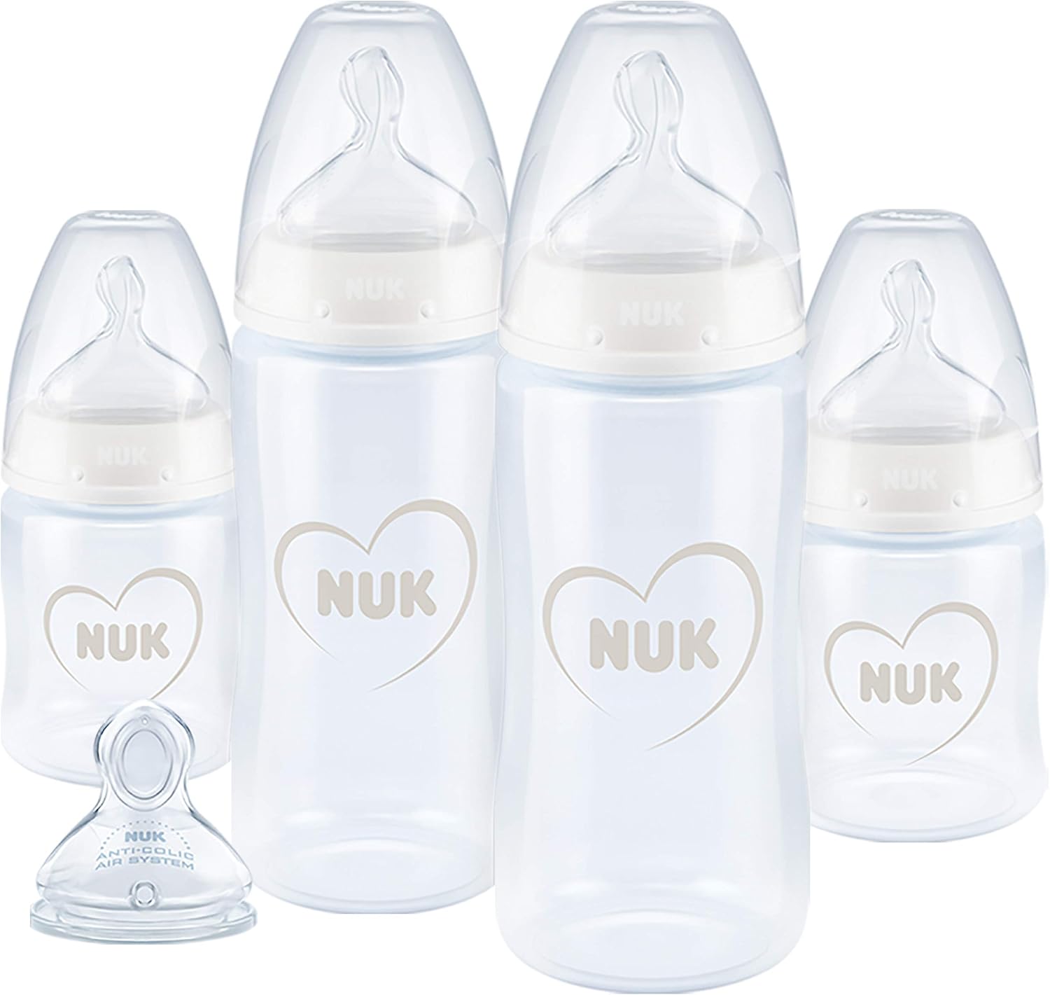 NUK First Choice+ Complete Feeding Set, neutral, 9 Count (Pack of 1) - Image 3