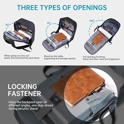 kopack Anti Theft Backpack,Laptop Backpack Inch with Hidden