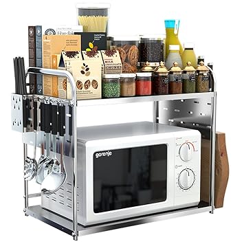 Cubiertos Estante de Horno de microondas de Cocina Estante ...