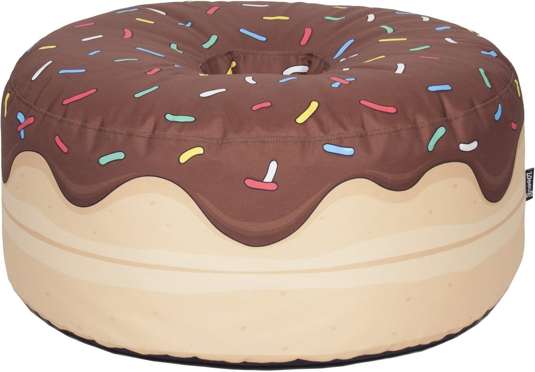 Wouf Yummy-Shaped Stool ciambellina Chocolate