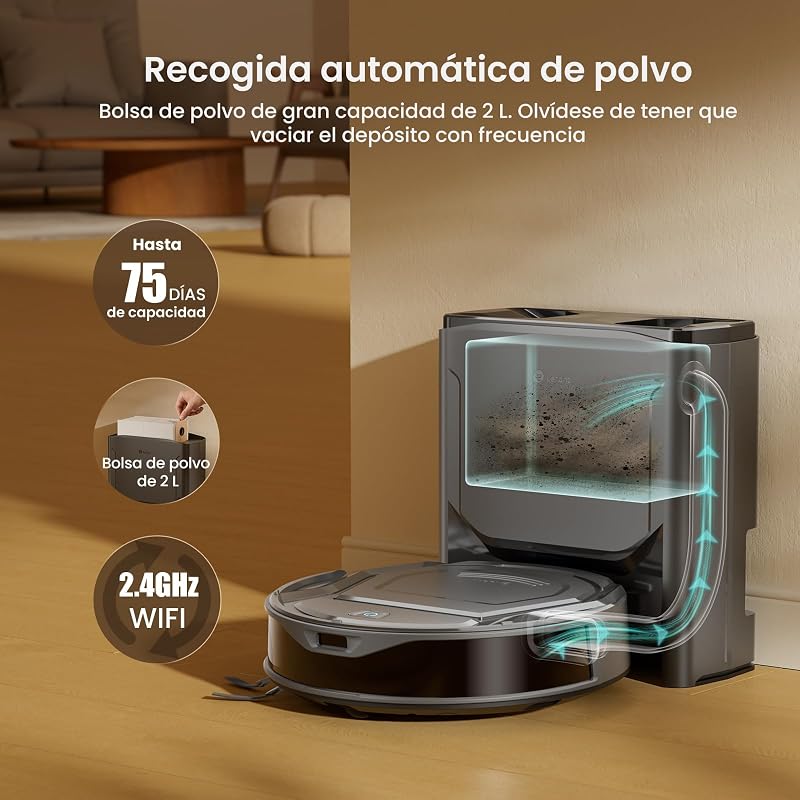 M210 Plus Robô Aspirador & Esfregão