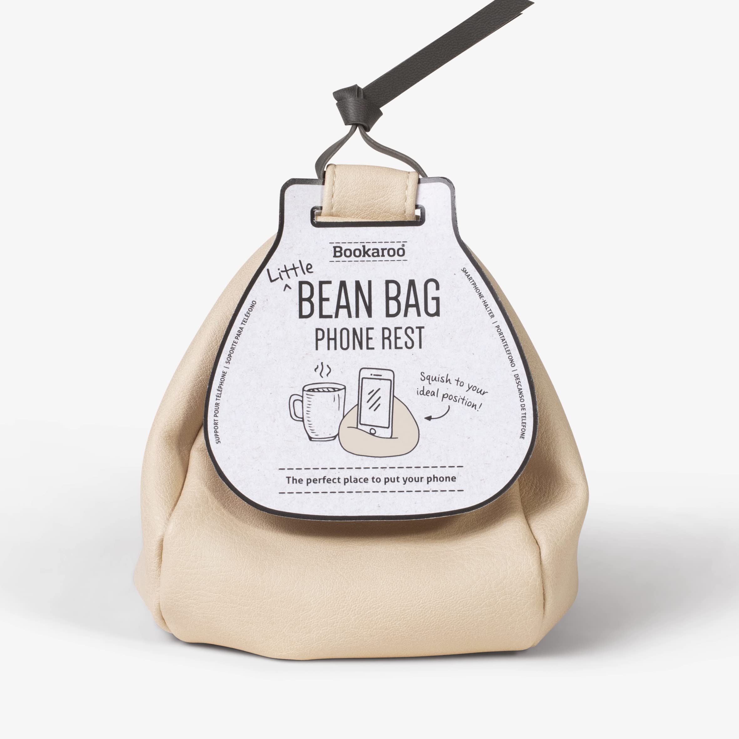 IF Bookaroo Little Bean Bag Phone Rest - Cream — image 1