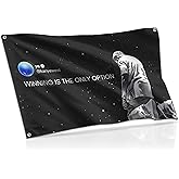 3x5 Ft Quoted Tweet Polyester Flag Winning Is The Only Option with 4 Grommets - College Dorm Room Guys Man Cave Frat Bedroom in Indoor or Outdoor - Single Sided Tapestry for Badroom Decorations