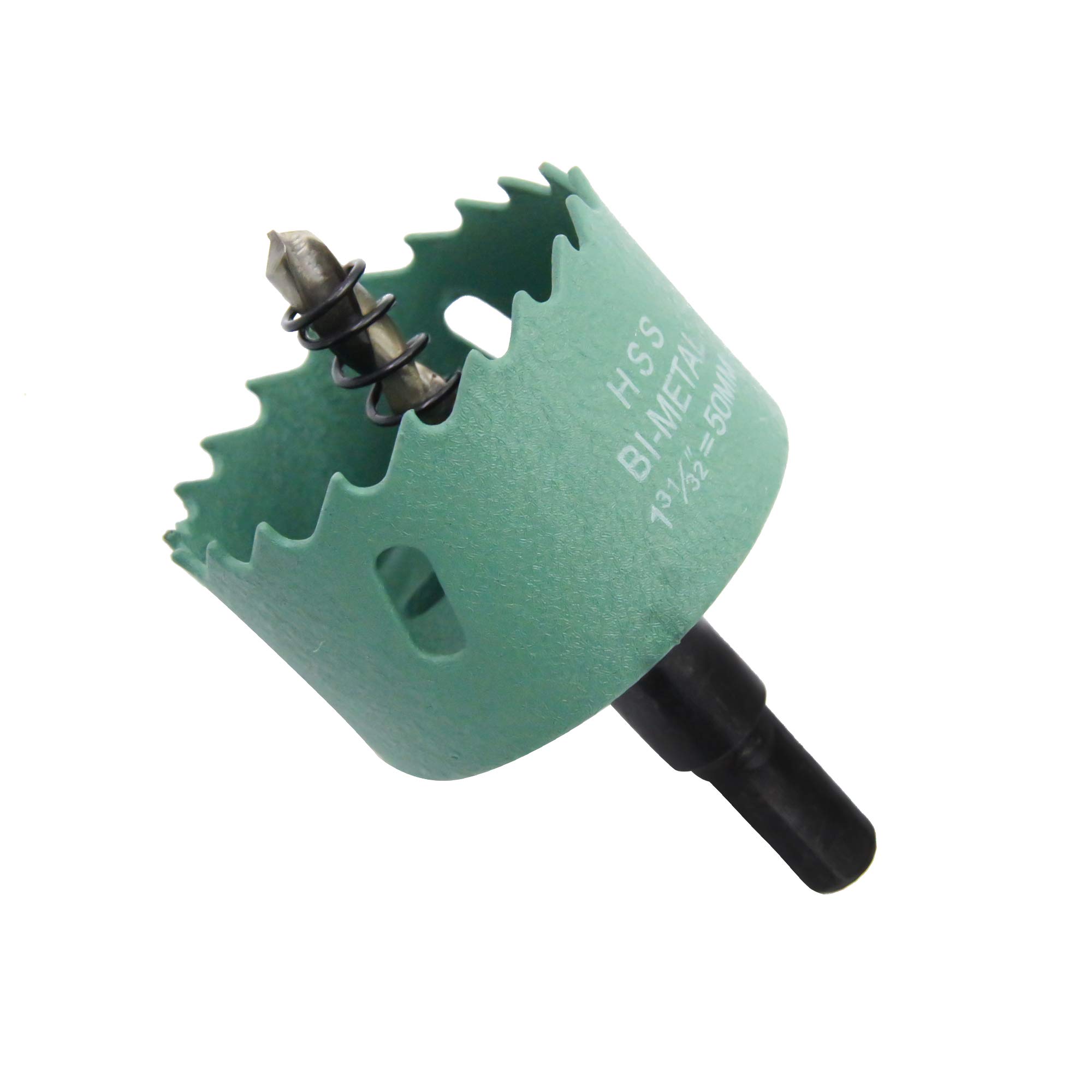 50mm Hole saw LAIWEI hole cutterhole cutter,1.97 Inch HSS Annular Hole Saw Cutter Drill Bit,holes in wood,gypsum board,aluminum profiles, PVC and other materials(1-31/32") — image 1