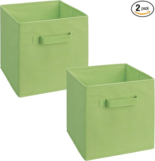 Amazon Com Closetmaid 18654 Cubeicals Fabric Drawer Green 2