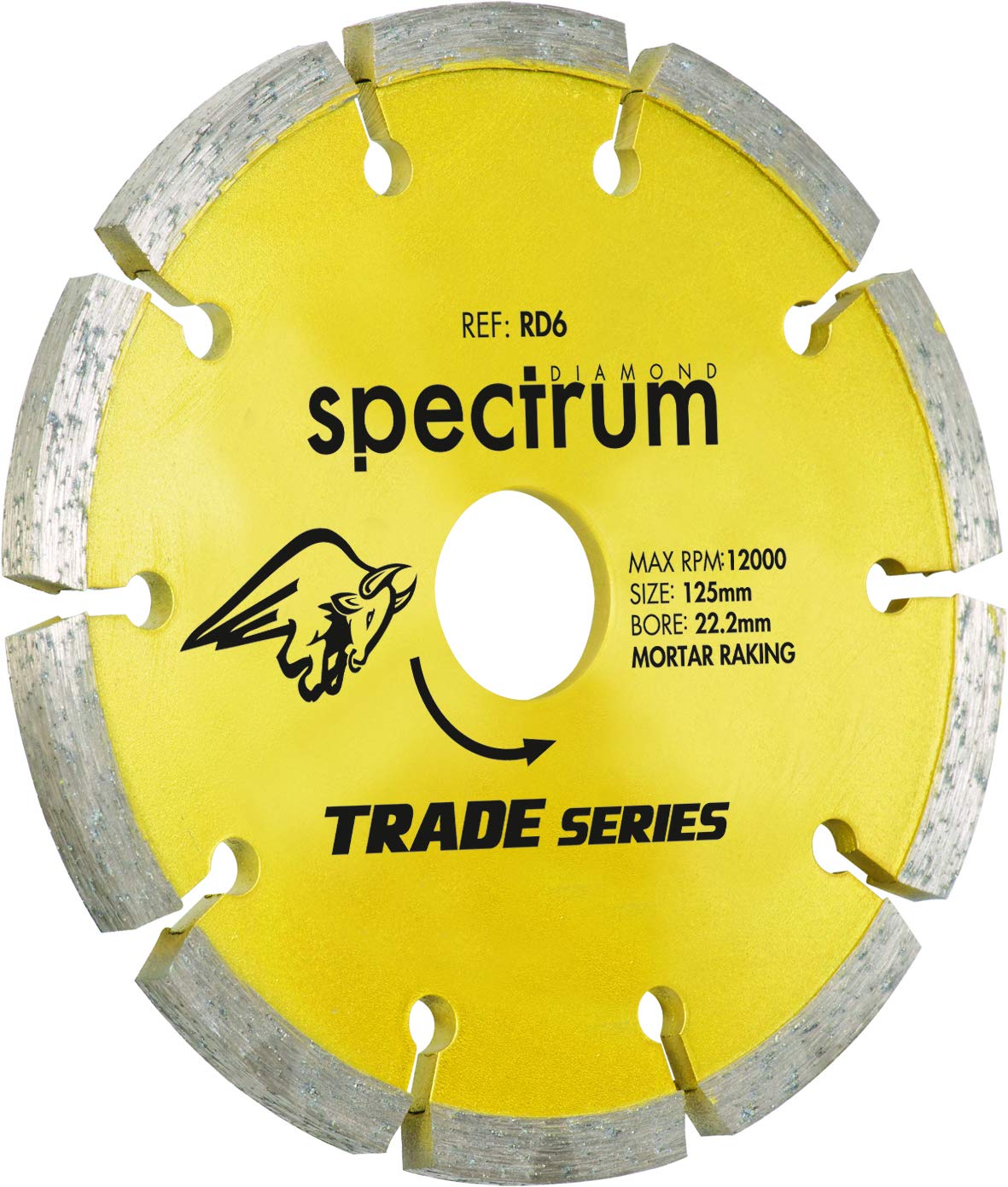 OX Spectrum Premium Diamond Blade - Mortar Raking - 115/22.23mm