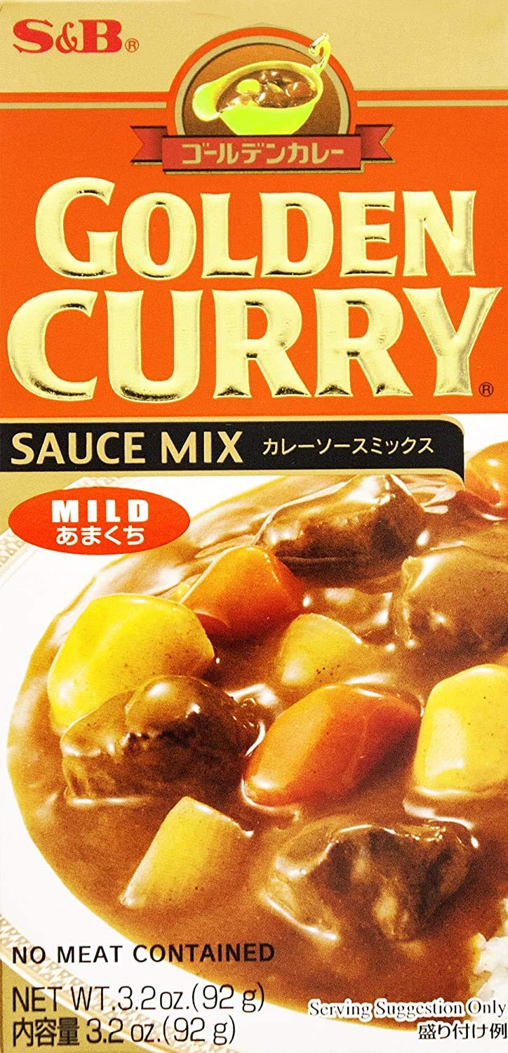 Photo 1 of 2 pack S&B, Golden Curry Sauce Mix, Mild, 3.2 oz