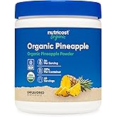 Nutricost Organic Pineapple Powder (8 OZ) - USDA Certified Organic, Pineapple Juice Powder, Gluten Free