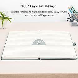 RETTACY Lined Journal Notebook, 320 Numbered