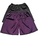 TONY & CANDICE Men's Satin Boxers Shorts Combo Pack Underwear