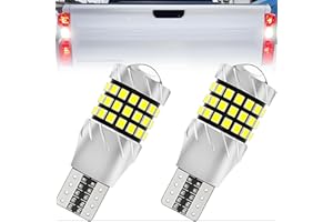 Gorromp White LED Reverse Light Bulbs for 2014-2024 Chevrolet/Chevy Silverado 1500 2500 3500 Rear Backup Babk Up Light High M