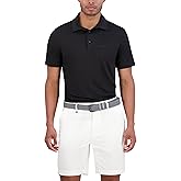 Ben Sherman Men's Pique Golf Shirts– Sport Athletic Fit, UPF+, Moisture-Wicking, Odor Resistant, Casual Shirt